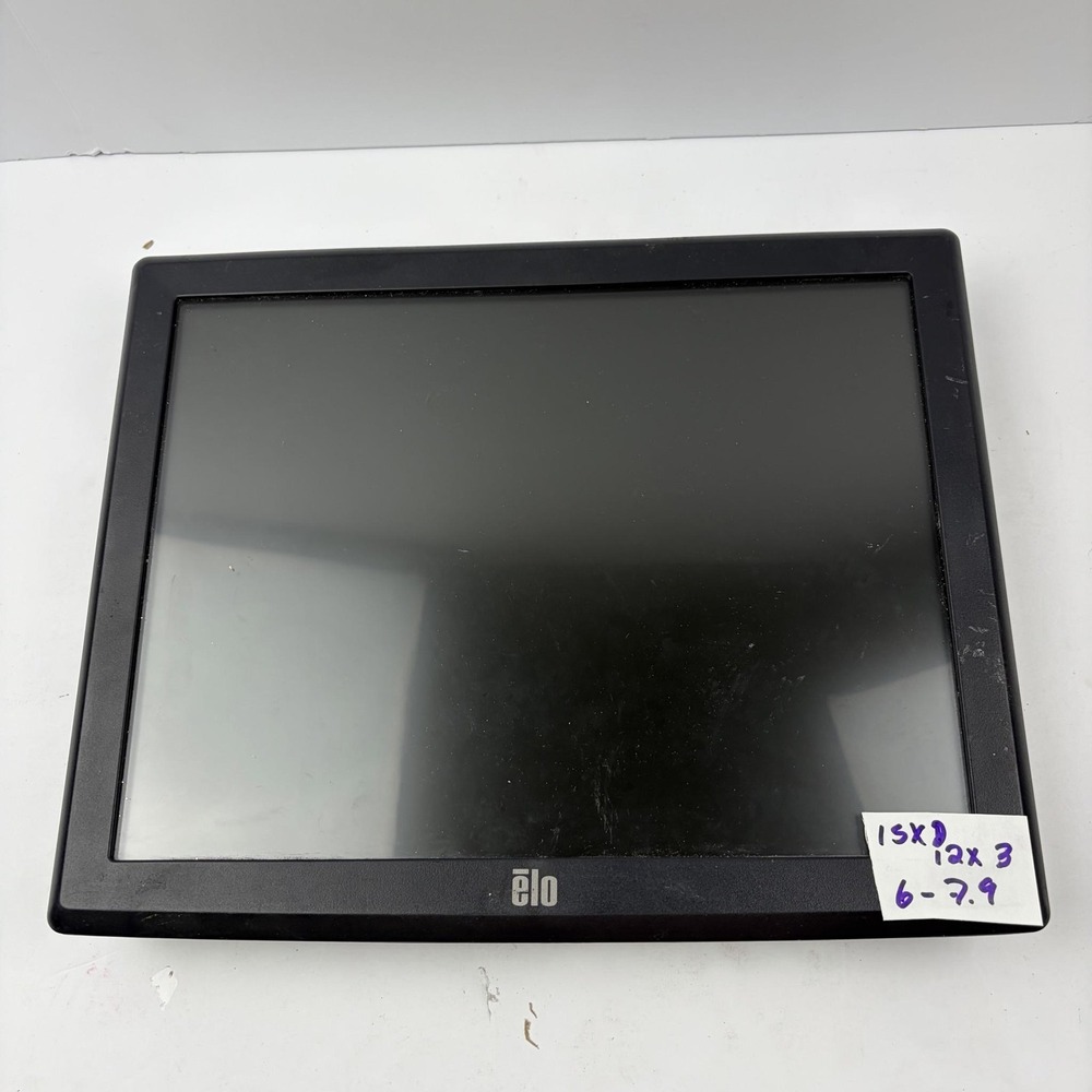 Elo ET1515L 15in LCD Touchscreen Monitor 1024x768 VGA POS Display 4:3 Black